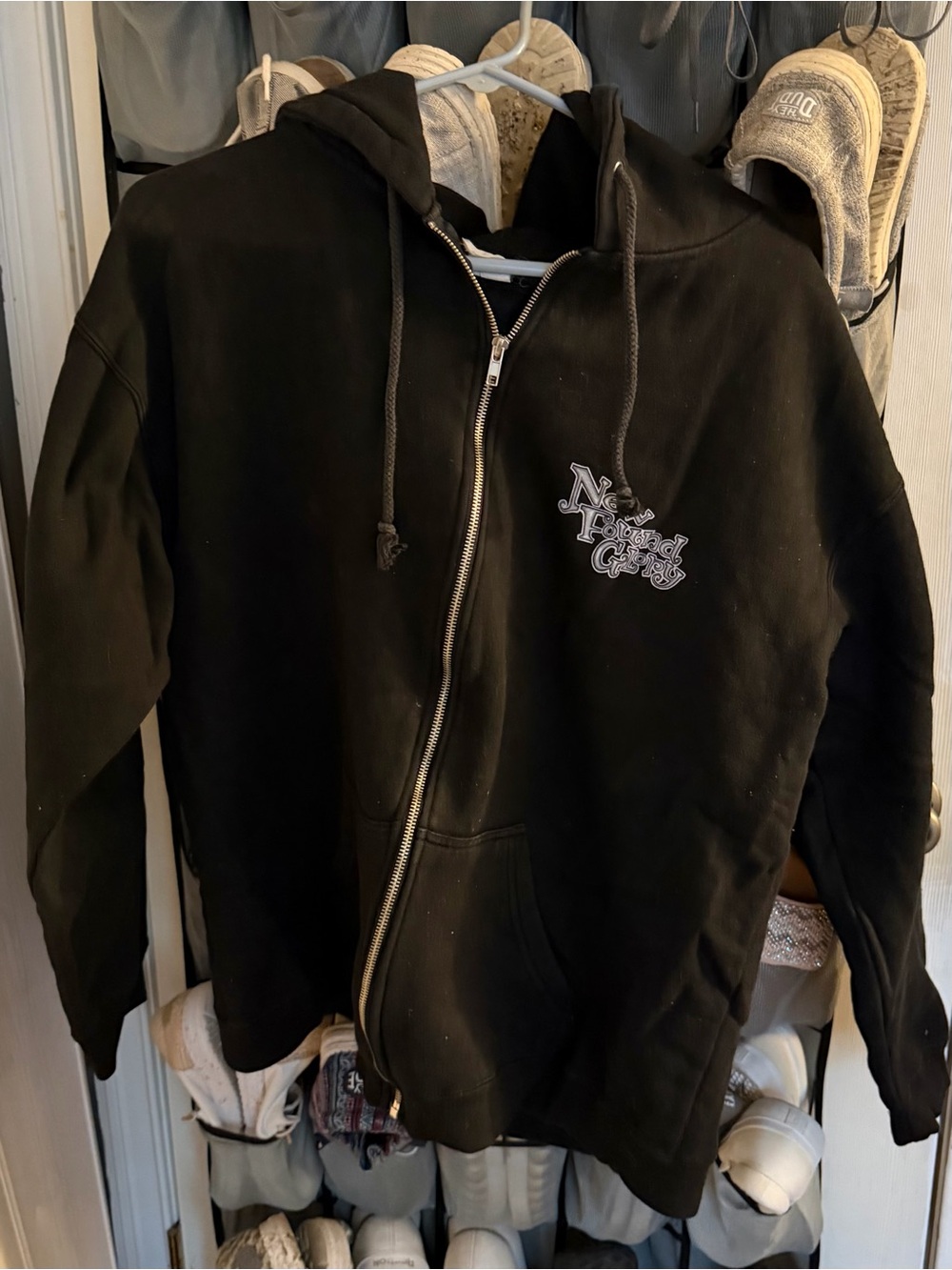 New Found Glory Vintage Zip-Up Hoodie Original Catalyst Tour 2004, Large VEUC